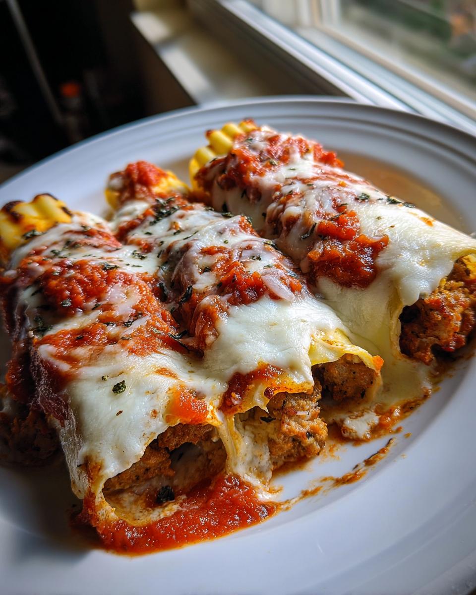 Italian Stuffed Pasta Tubes (Manicotti) - detail 2