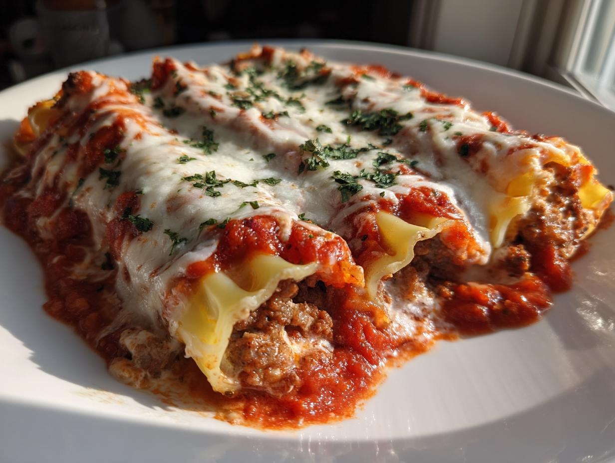 Italian Stuffed Pasta Tubes (Manicotti)