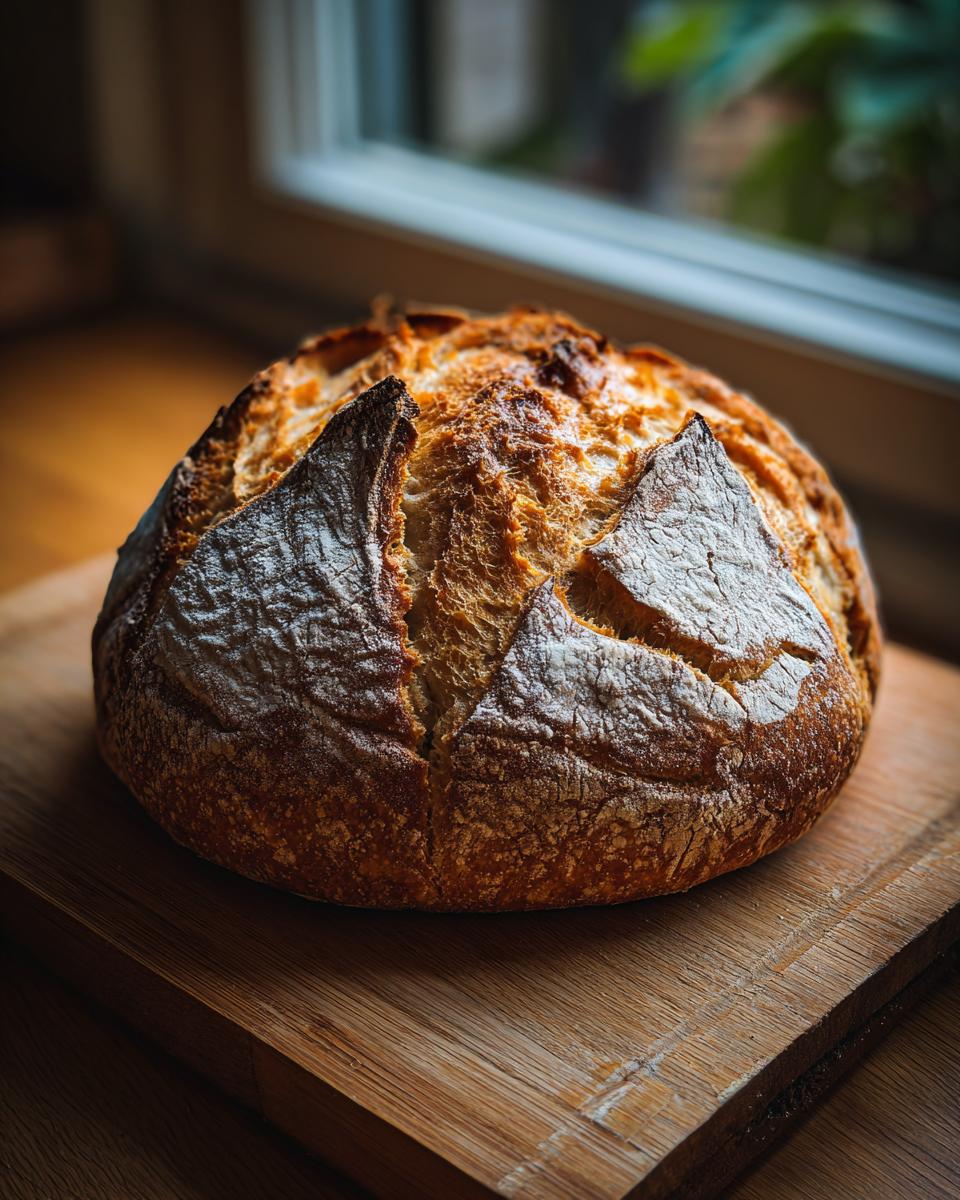 Italian Tuscan Bread, or Pane Toscano - detail 1