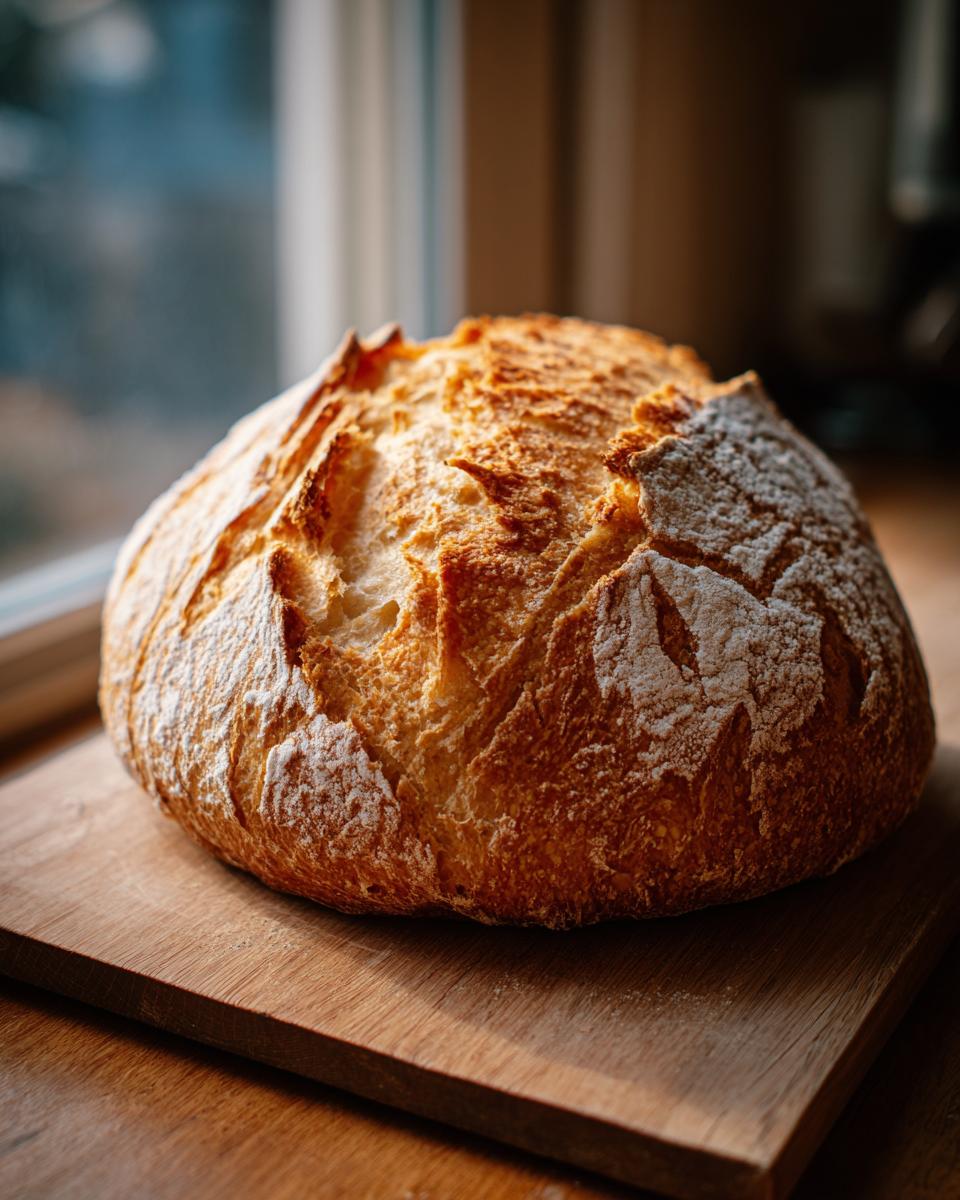 Italian Tuscan Bread, or Pane Toscano - detail 3