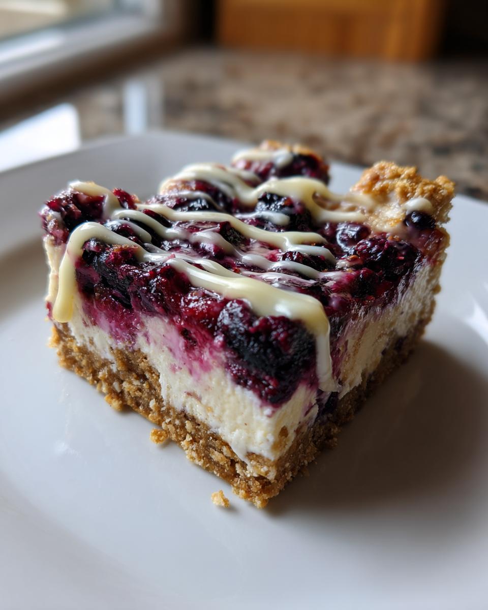 Lemon Blueberry Bars - detail 1