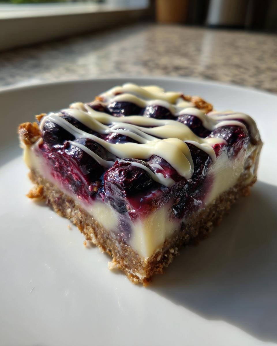 Lemon Blueberry Bars - detail 3