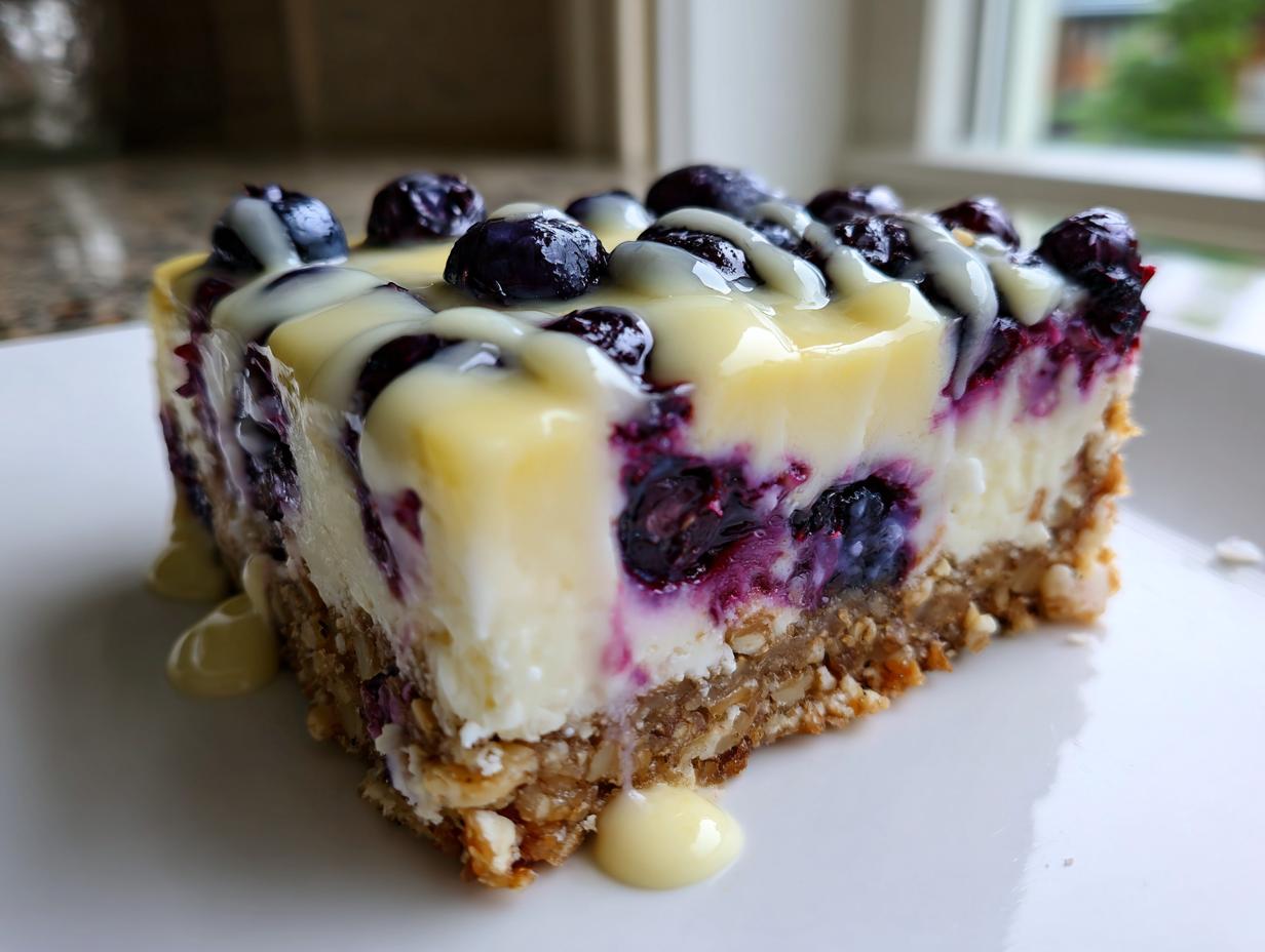 Lemon Blueberry Bars