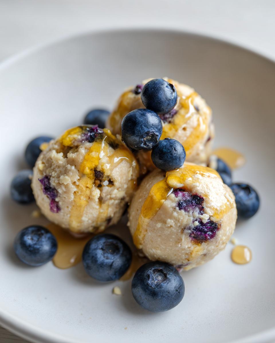 Lemon Blueberry Cottage Cheese Protein Bites - detail 1