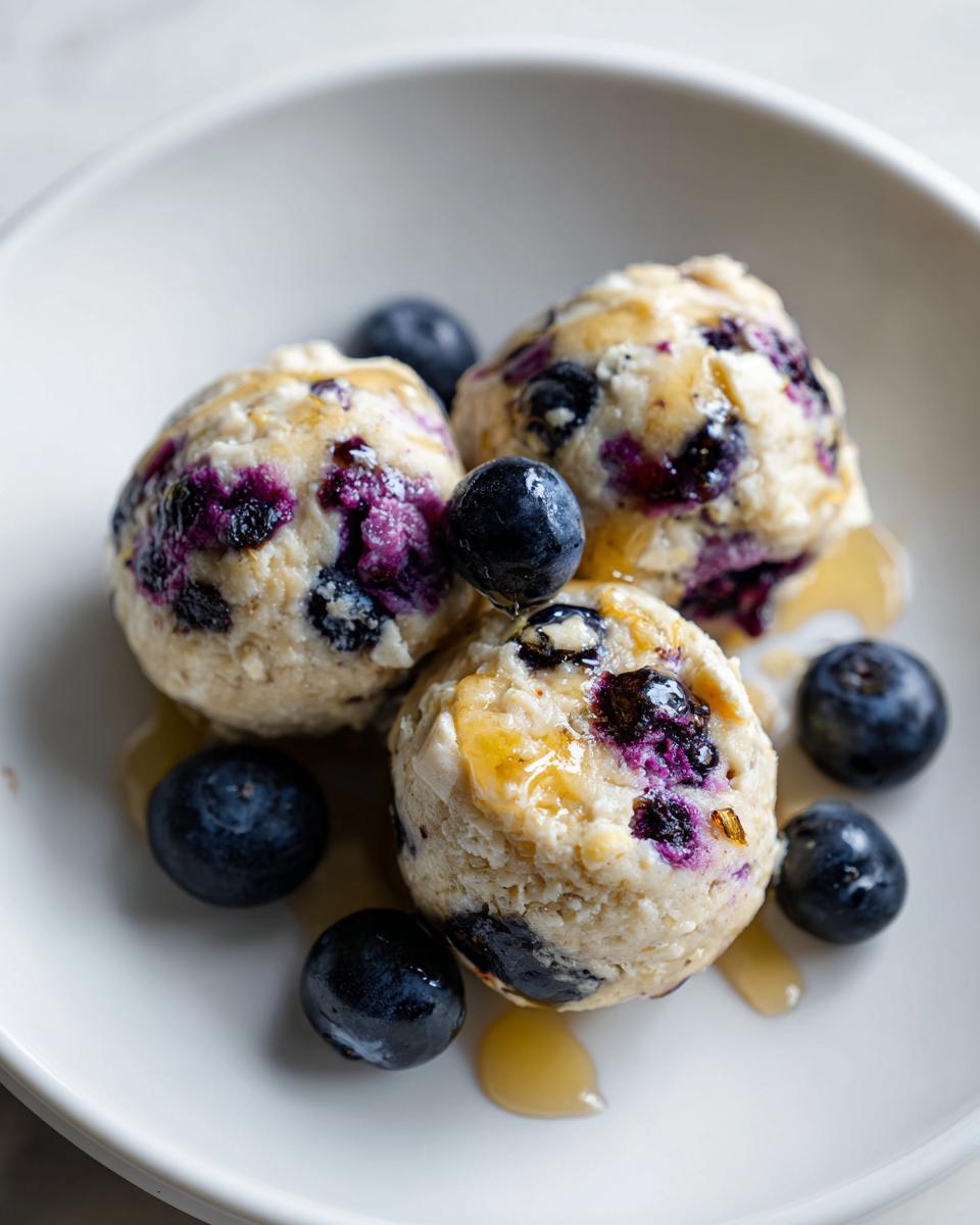 Lemon Blueberry Cottage Cheese Protein Bites - detail 3