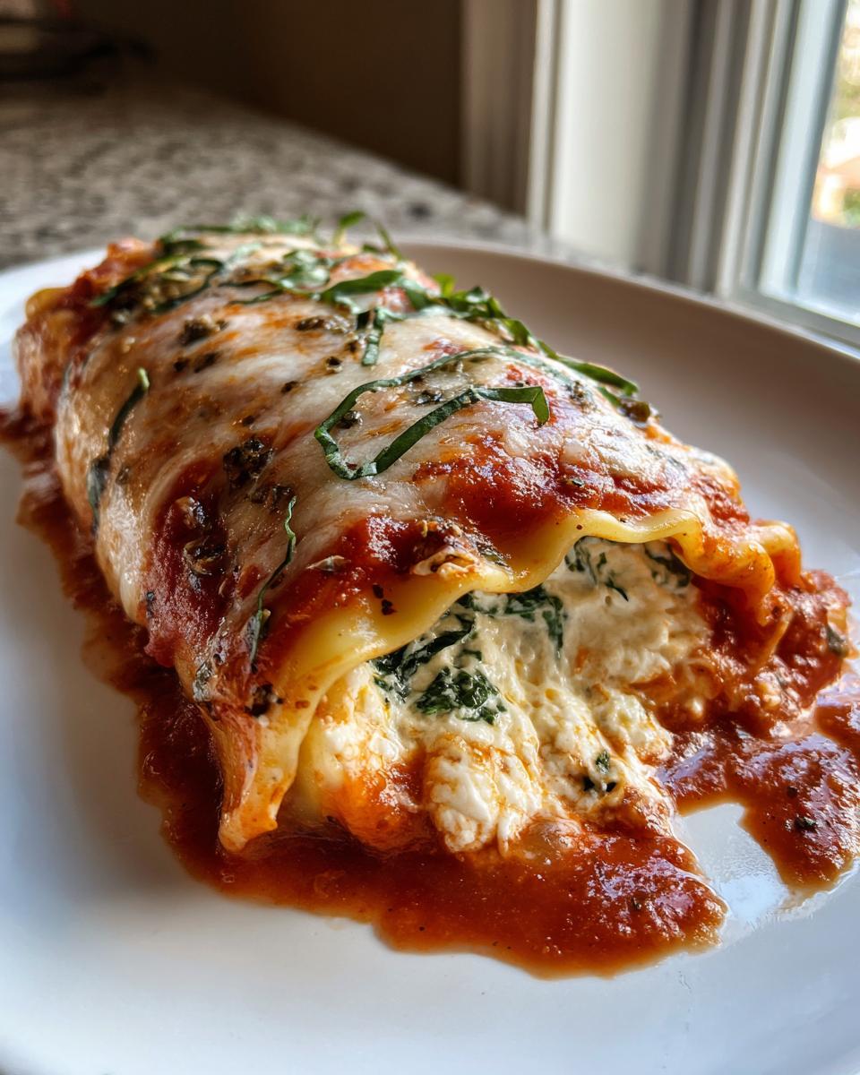 Manicotti Lasagna Roll‑Ups - detail 2