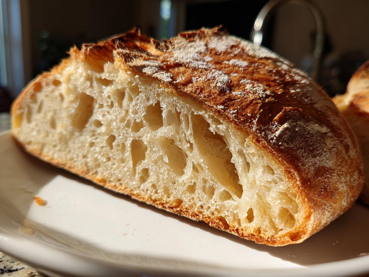 No Knead Bread – Easy Pane Pugliese Marvel