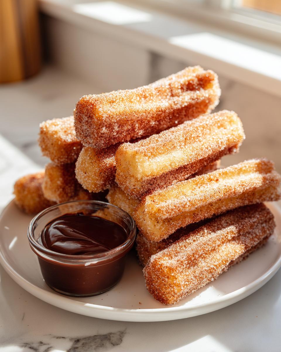 Nutty Churro Bites with Nutella - detail 2