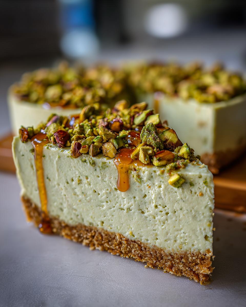 Nutty Showstopper: Best Pistachio Cheesecake - detail 2