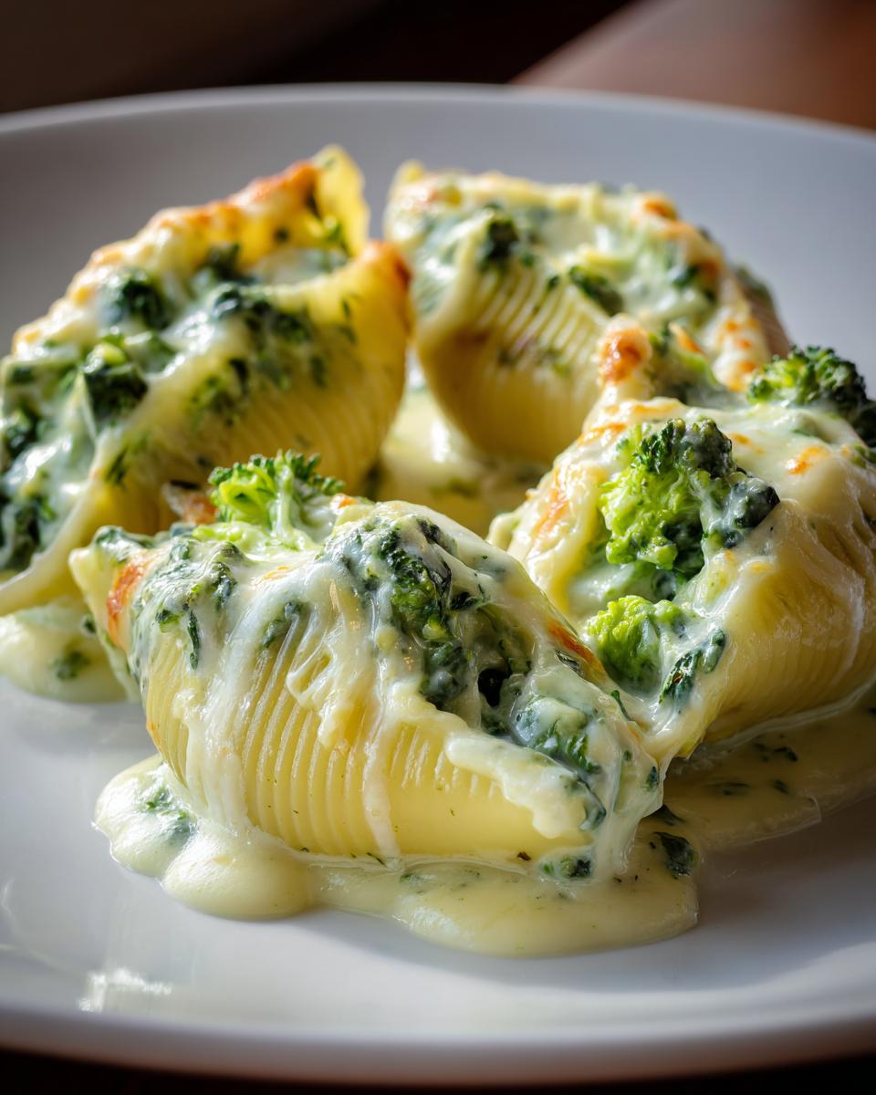 One‑Pot Spinach & Broccoli Ricotta Shells - detail 3