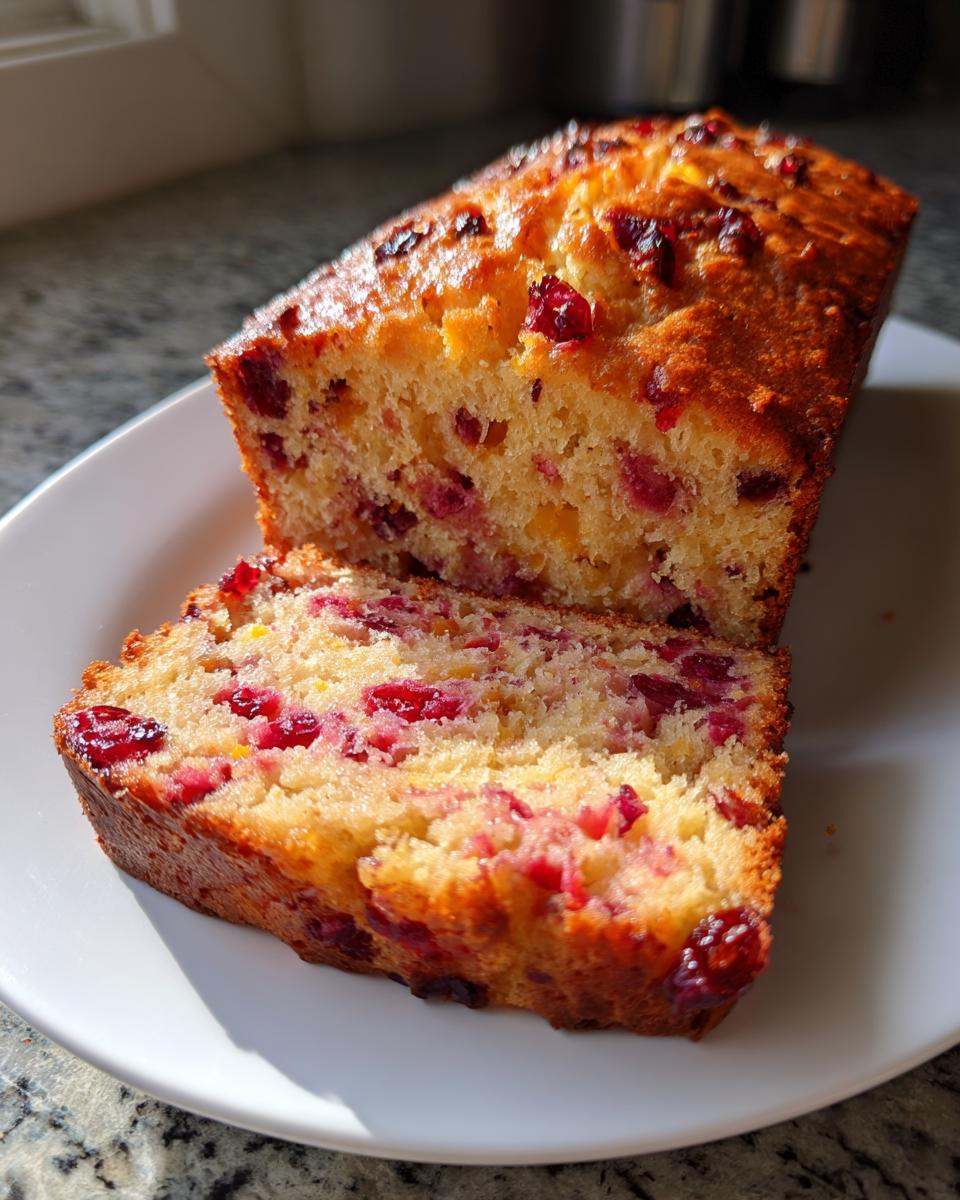 Orange Cranberry Buttermilk Loaf - detail 1