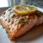 Oven-Baked Salmon with Garlic Dill