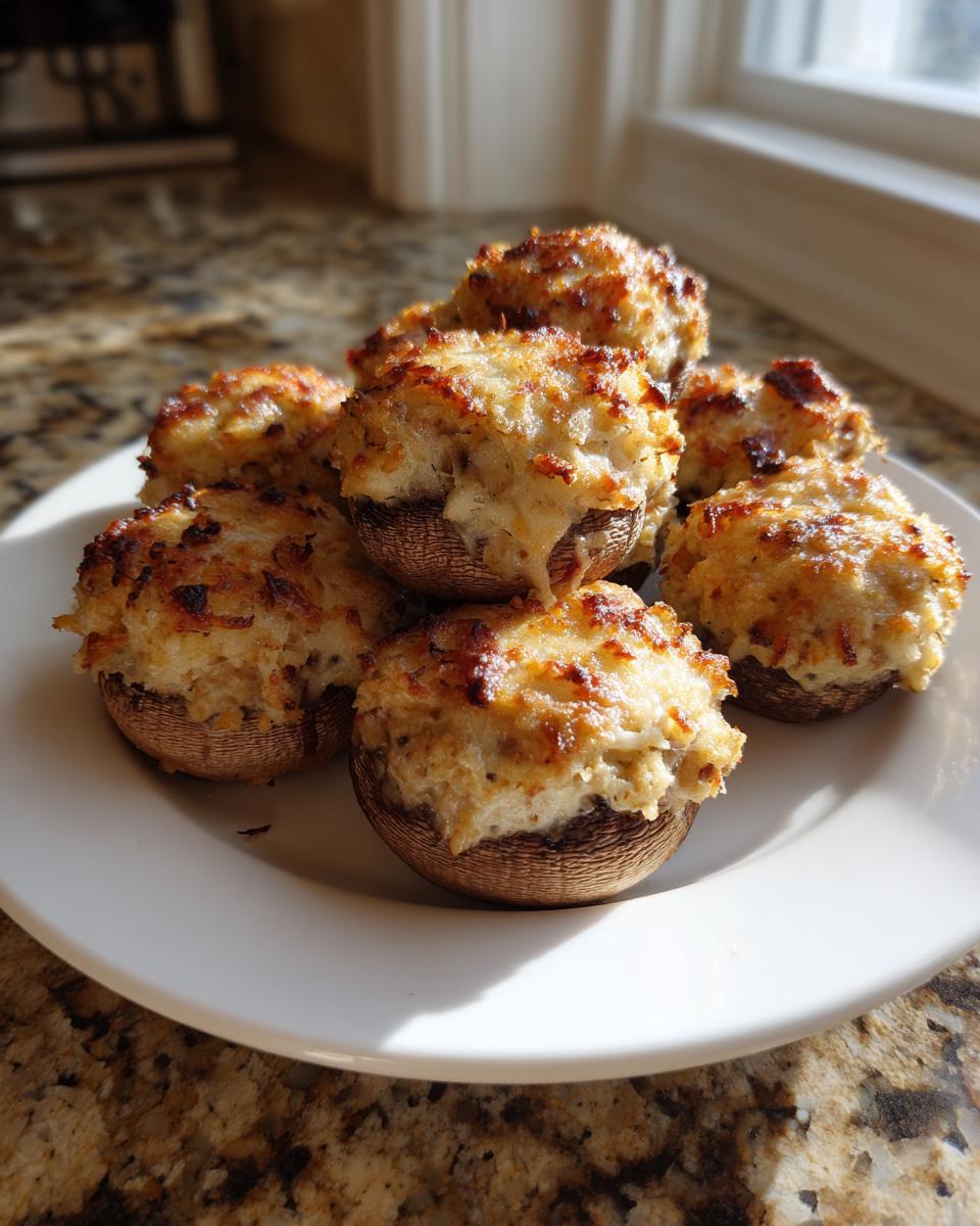 Parmesan‑Stuffed Mushrooms - detail 1