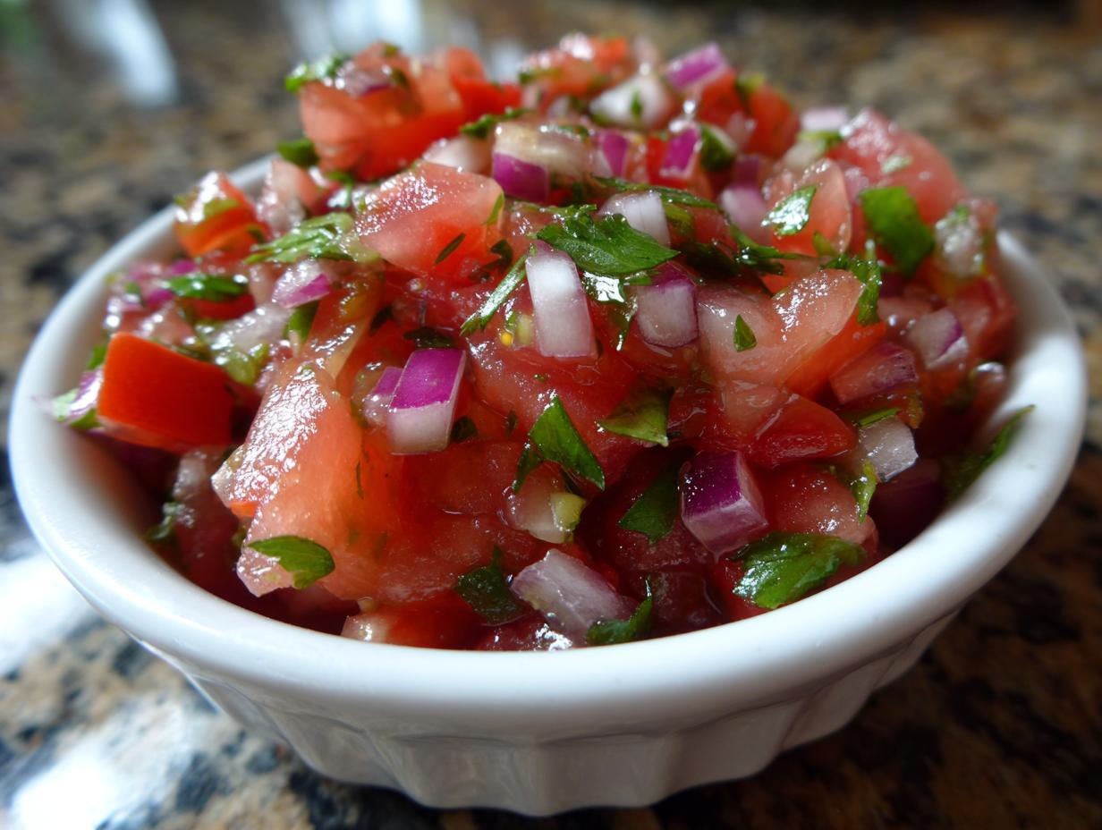 Pico de Gallo (Fresh Salsa)