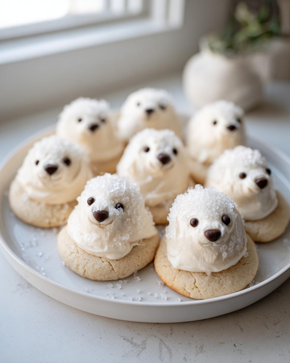 Polar Bear Cookies - detail 2