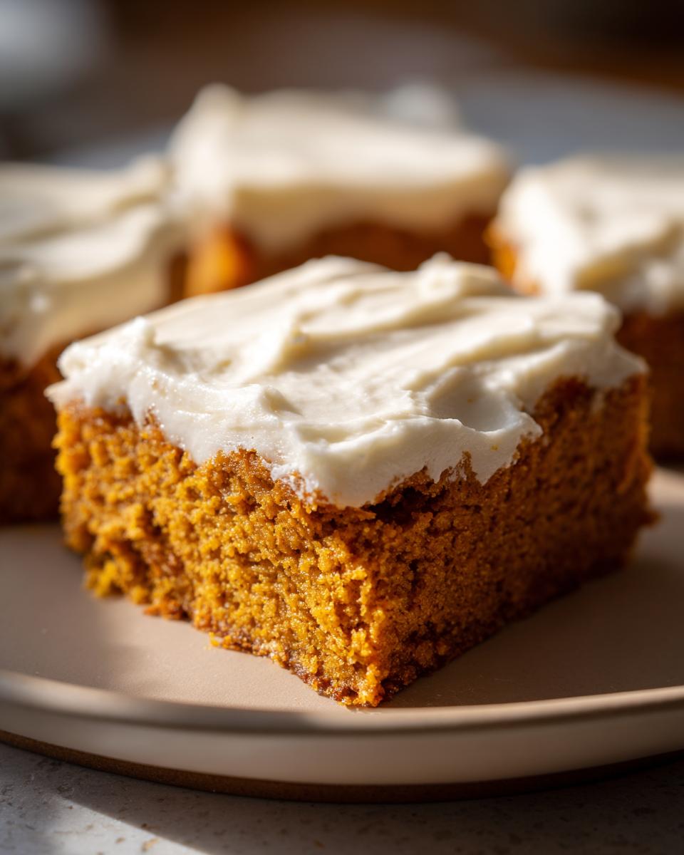 Pumpkin Spice Dessert Bars - detail 1