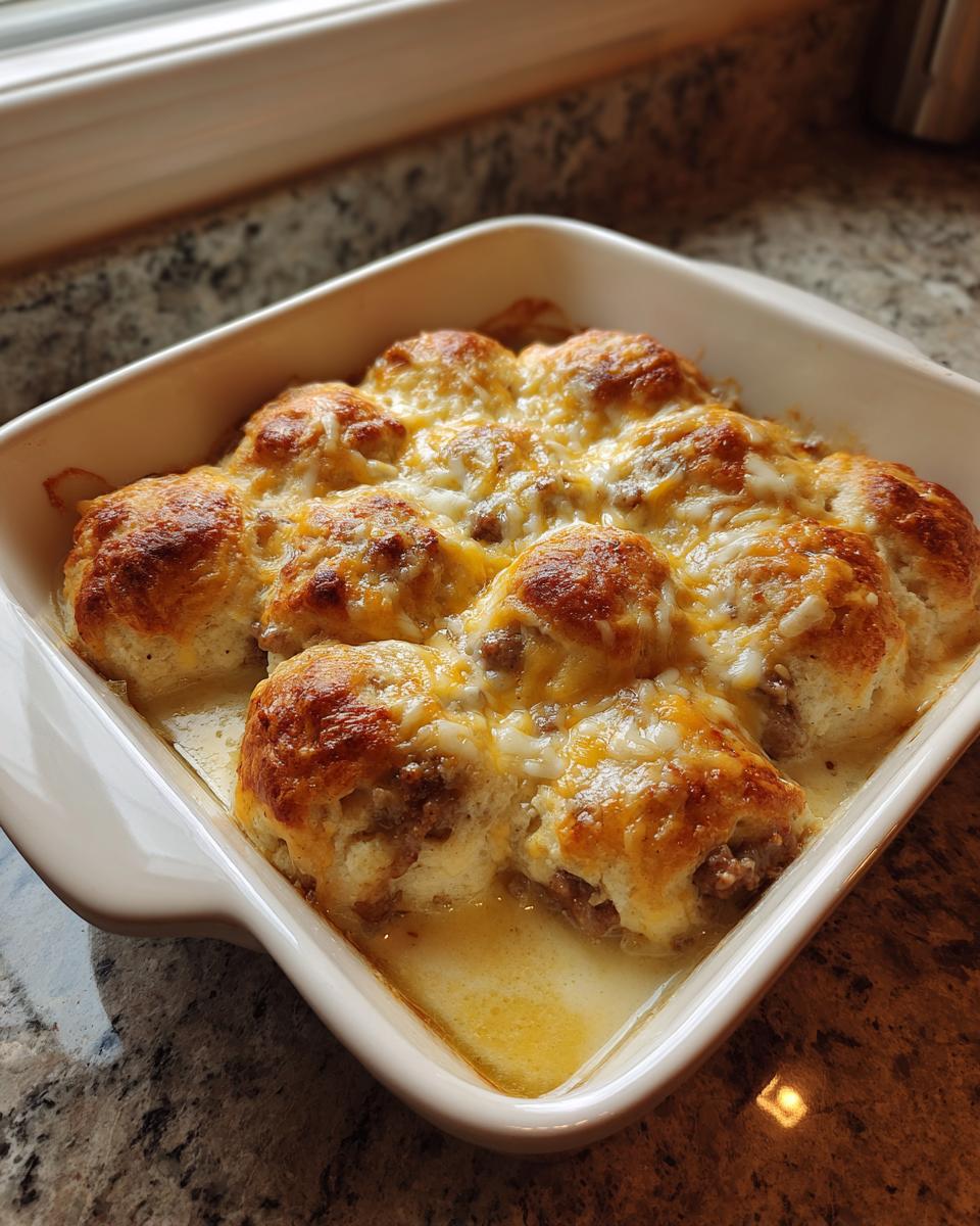 Sausage Cheese Butter Swim Biscuits - detail 3