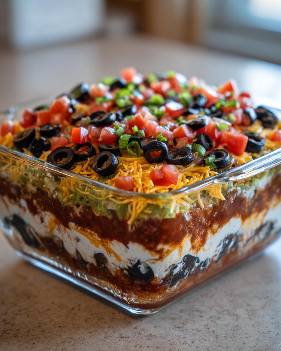 Seven‑Layer Dip - detail 1