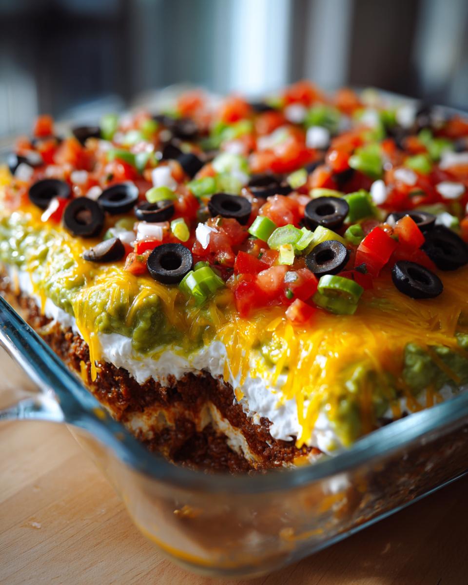 Seven‑Layer Dip - detail 1