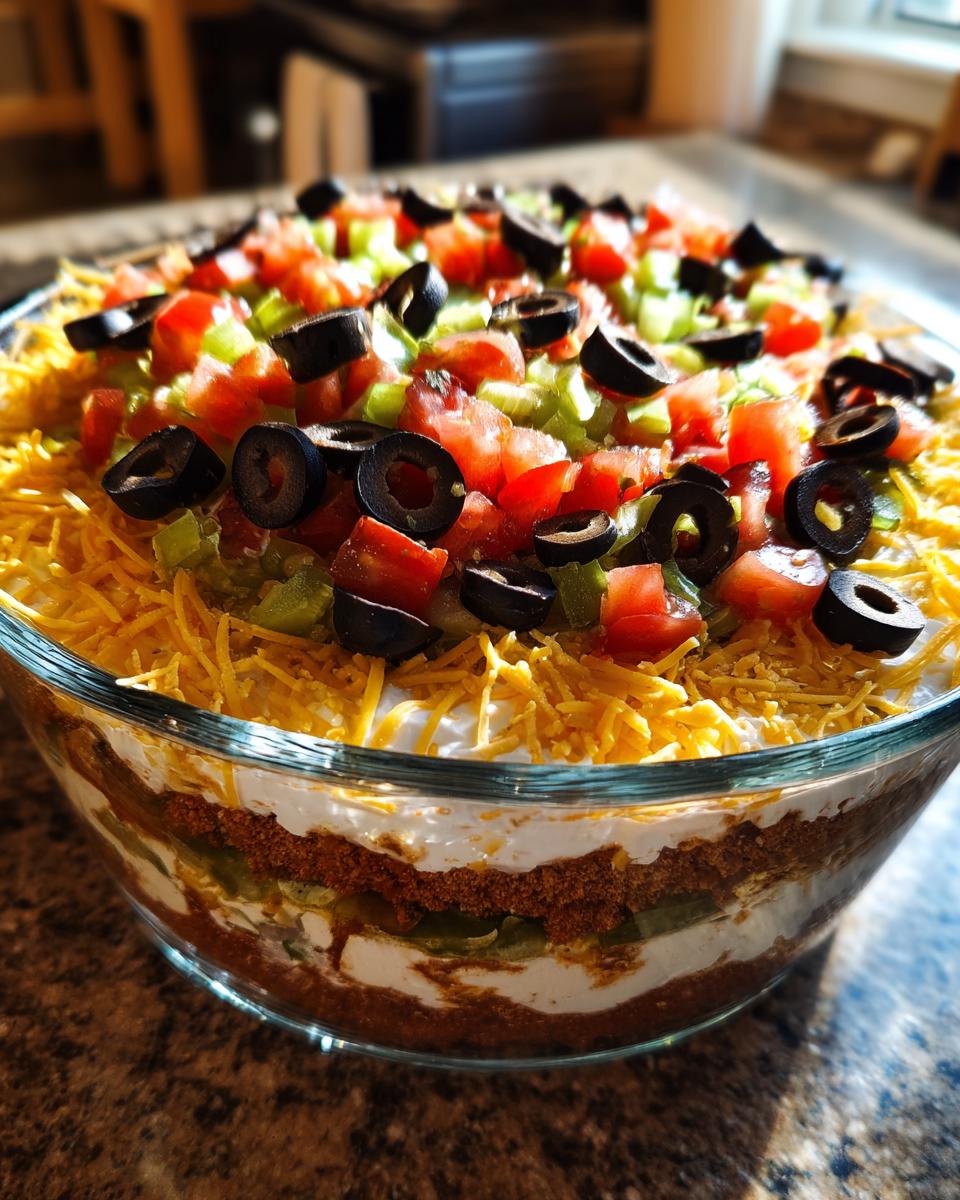 Seven‑Layer Dip - detail 2