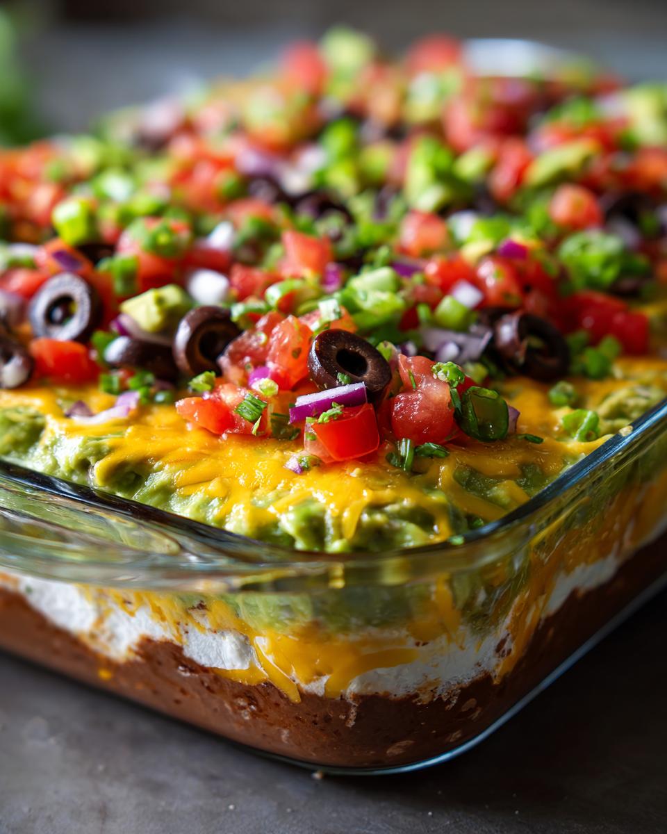 Seven‑Layer Dip - detail 2