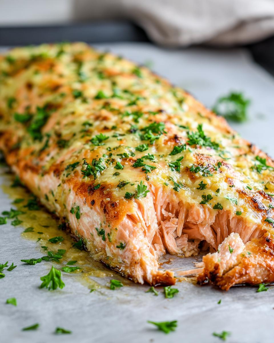 Sheet Pan Lemon Garlic Butter Salmon - detail 1