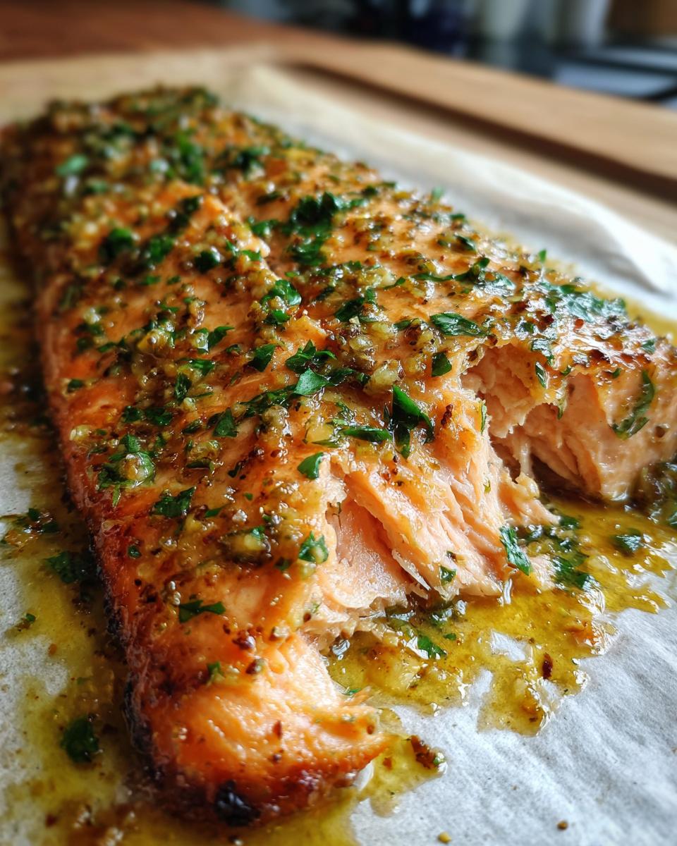 Sheet Pan Lemon Garlic Butter Salmon - detail 3