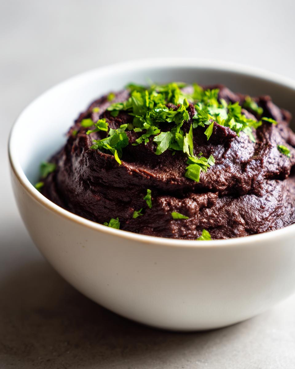 Simple Black Bean Dip - detail 3