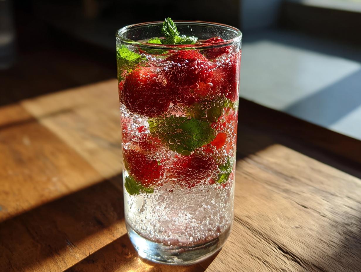 Simple Strawberry Mojito