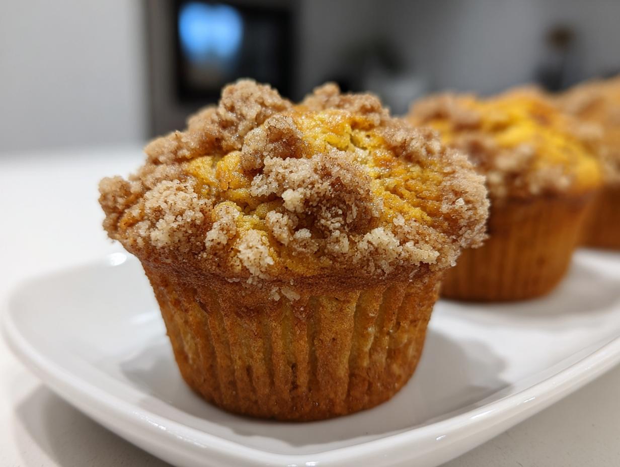 Small Batch Apple Pumpkin Streusel Muffins 2026