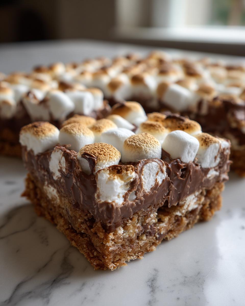 S’mores Graham Bars - detail 1