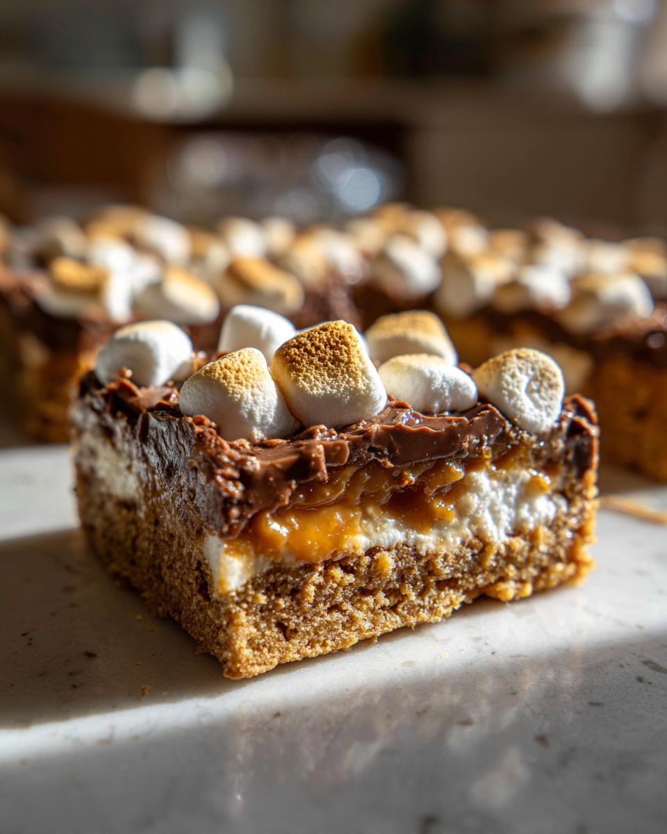 S’mores Graham Bars - detail 2