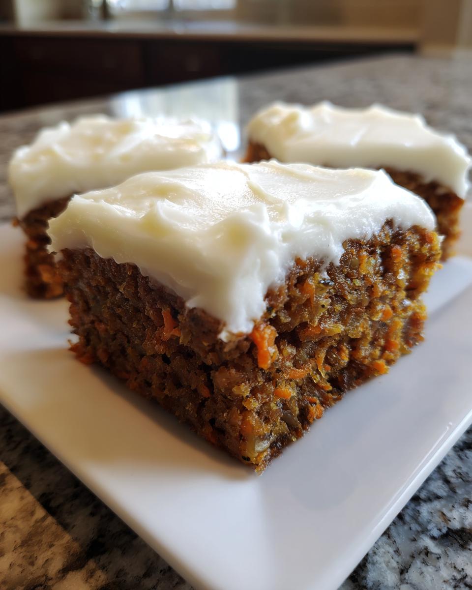 Spiced Ginger Carrot and Zucchini Bars with Lemon Cream Cheese Frosting 2026