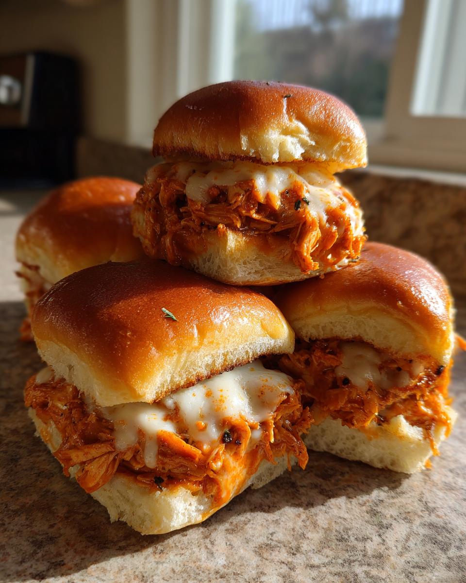 Spicy Buffalo Chicken Sliders - detail 1