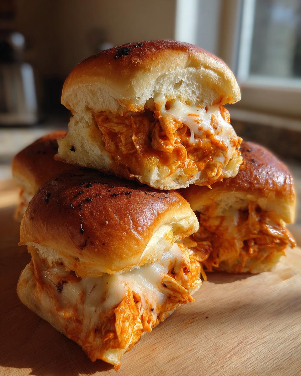 Spicy Buffalo Chicken Sliders - detail 2