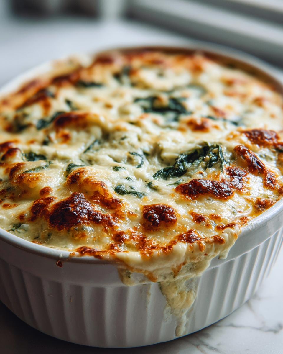 Spinach Artichoke Dip - detail 2