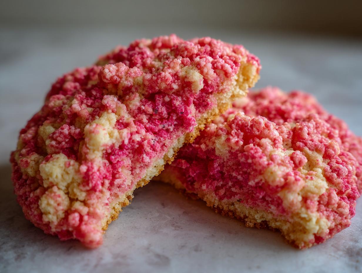 Amazing 12 Strawberry Crunch Cookies
