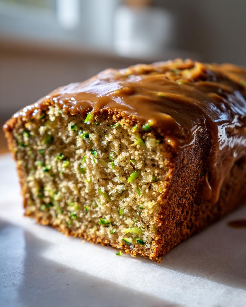 Sweet Glazed Zucchini Cake with Brown Sugar Icing 2026 - detail 1