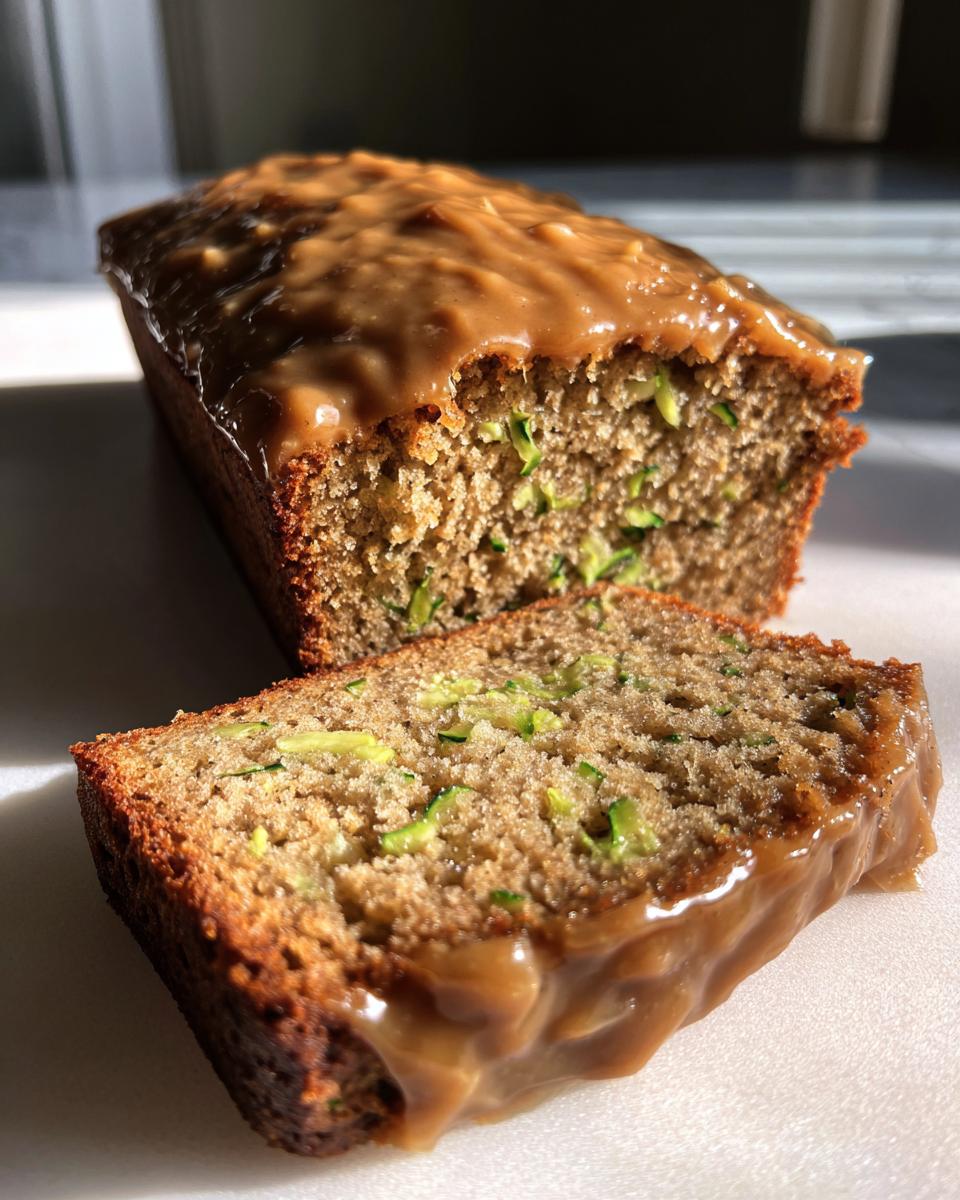 Sweet Glazed Zazed Zucchini Cake with Brown Sugar Icing 2026 - detail 2