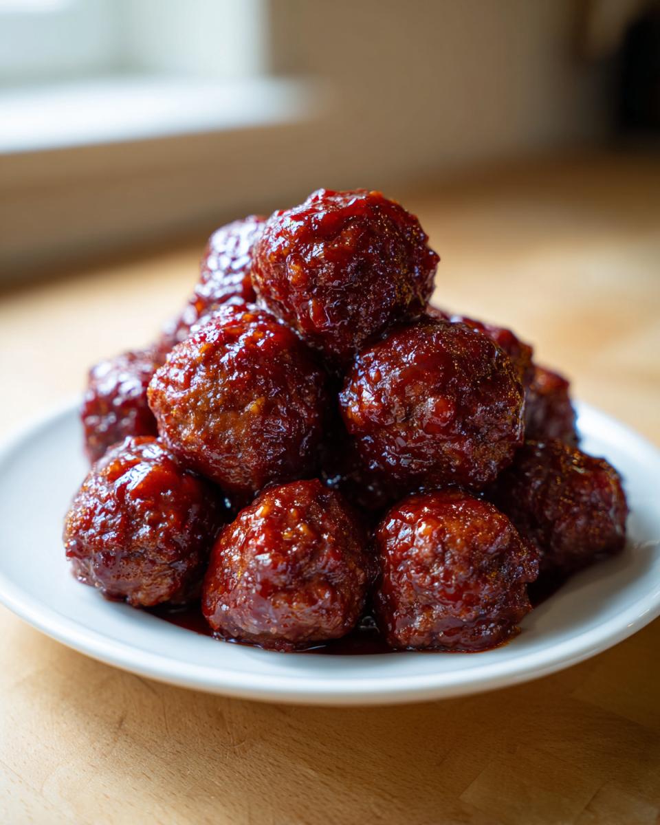 Sweet & Sour Meatballs - detail 2