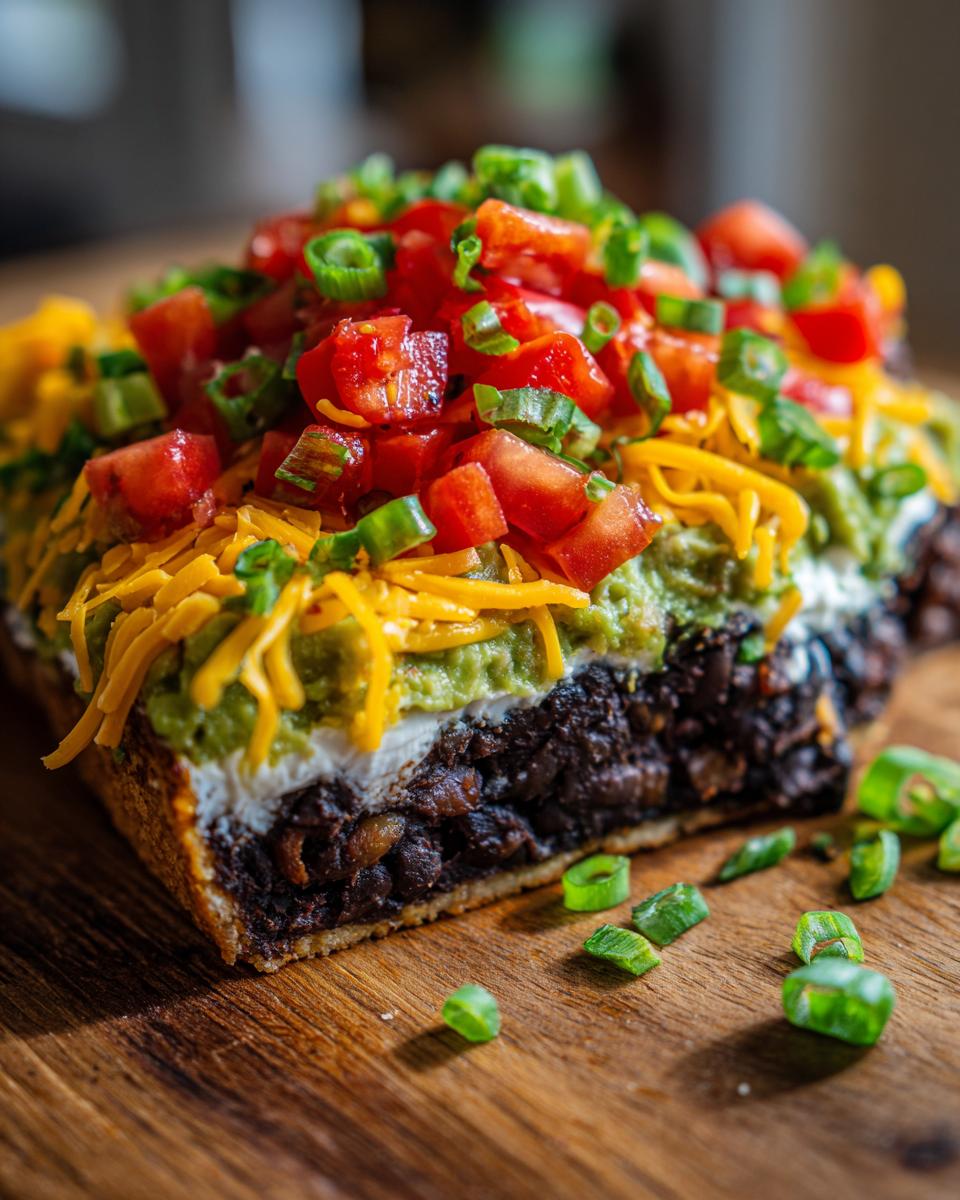 Tex‑Mex Layered Dip - detail 2