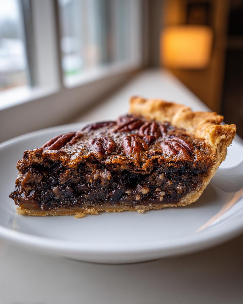 Texas Chocolate Pecan Pie - detail 2