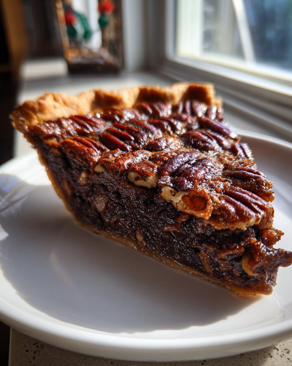 Texas Chocolate Pecan Pie - detail 3