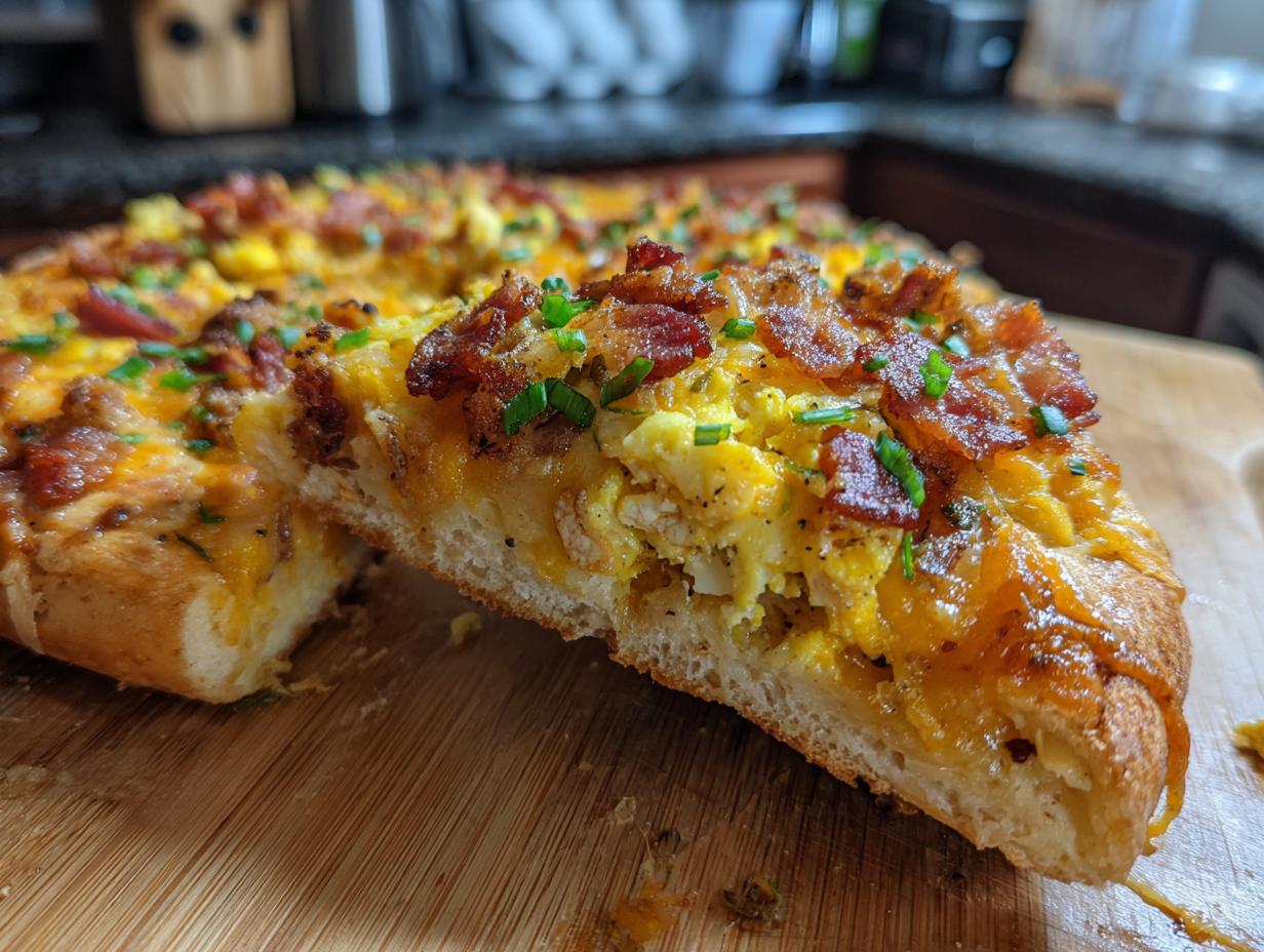 The Best Breakfast Pizza