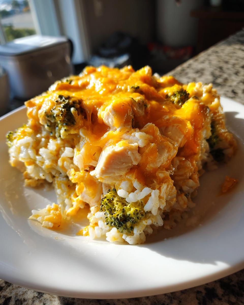 Velveeta Chicken Broccoli Rice Casserole (Mama’s on a Budget) - detail 1