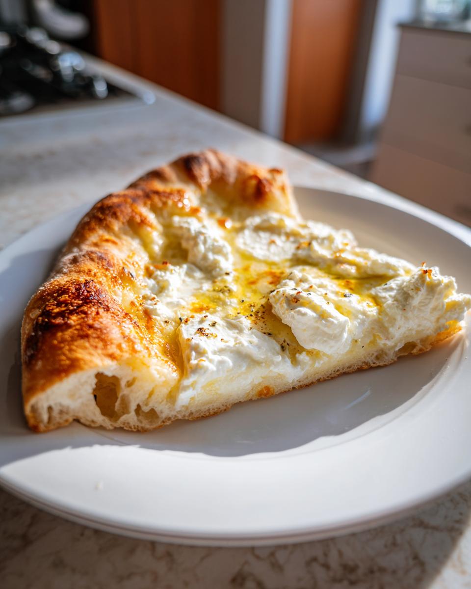 White Pizza Recipe with Ricotta (Pizza Bianca) - detail 2