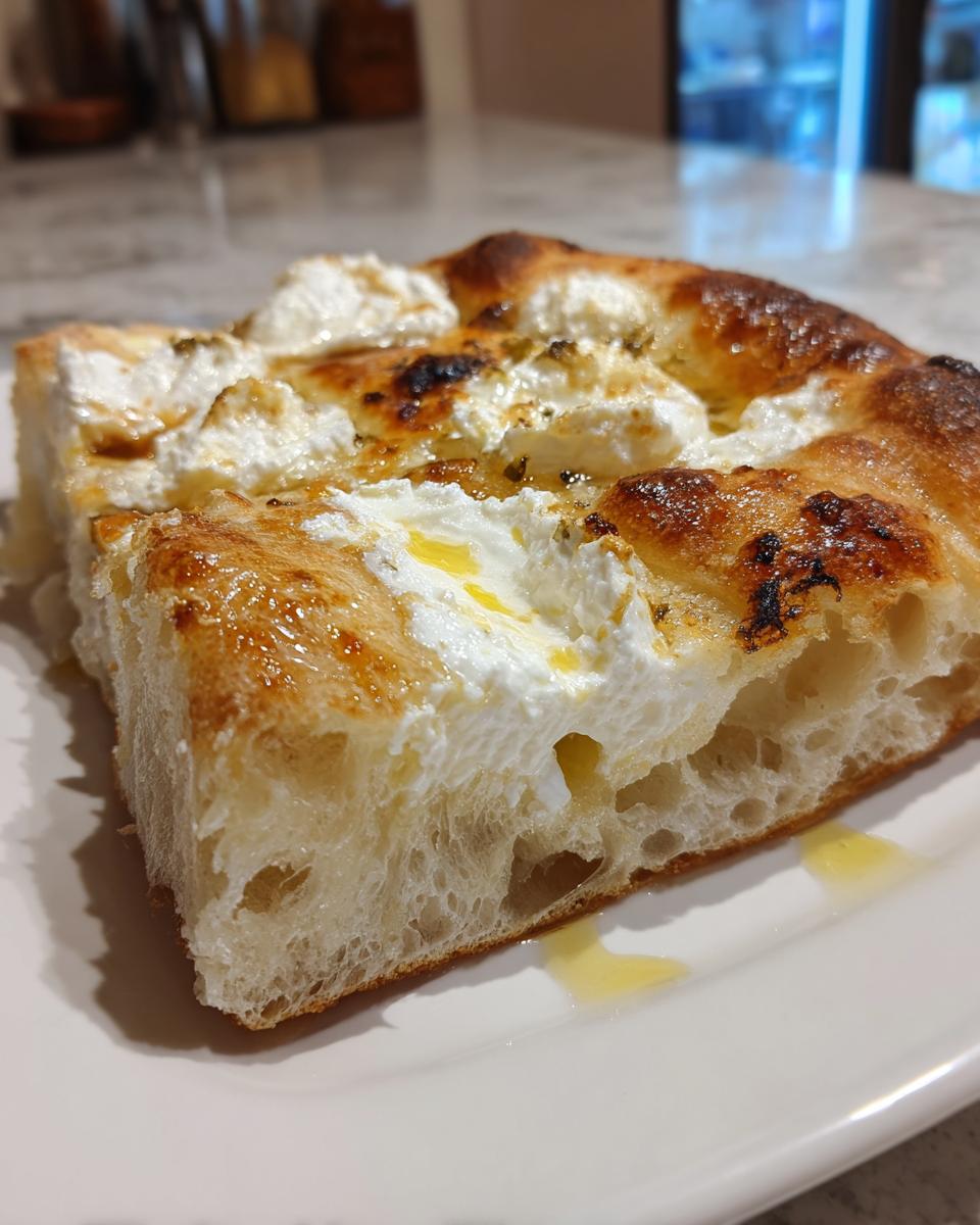 White Pizza Recipe with Ricotta (Pizza Bianca) - detail 3