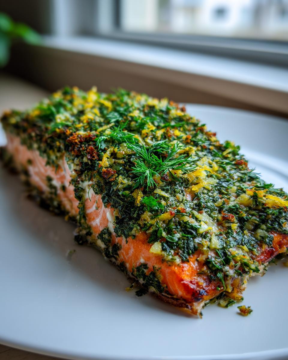Zesty Herb‑Crusted Baked Salmon - detail 1