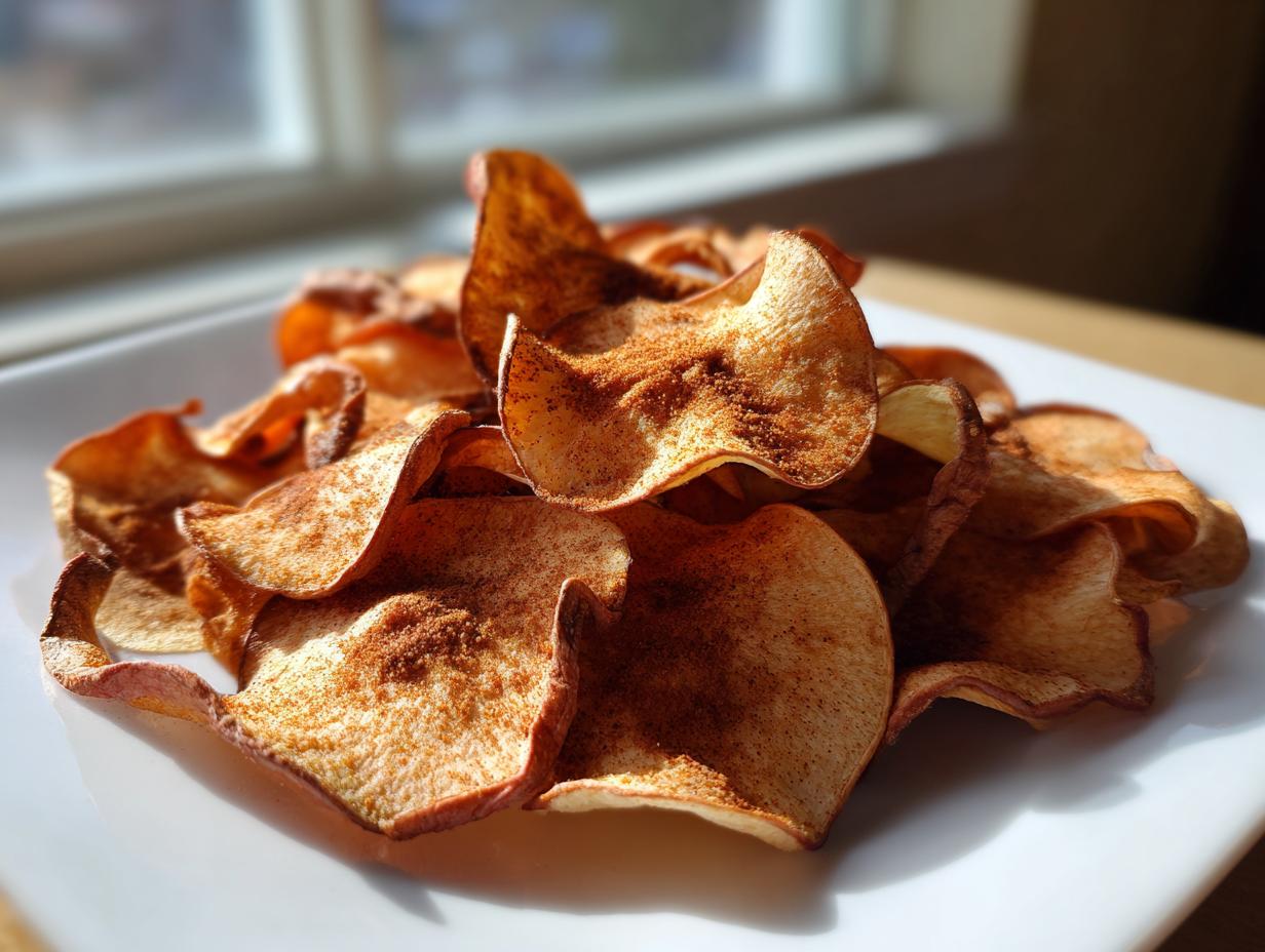Air Fryer Apple Chips