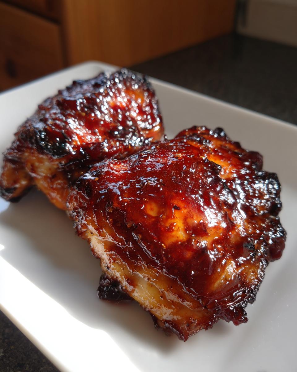 Air Fryer BBQ Chicken Thighs - detail 1